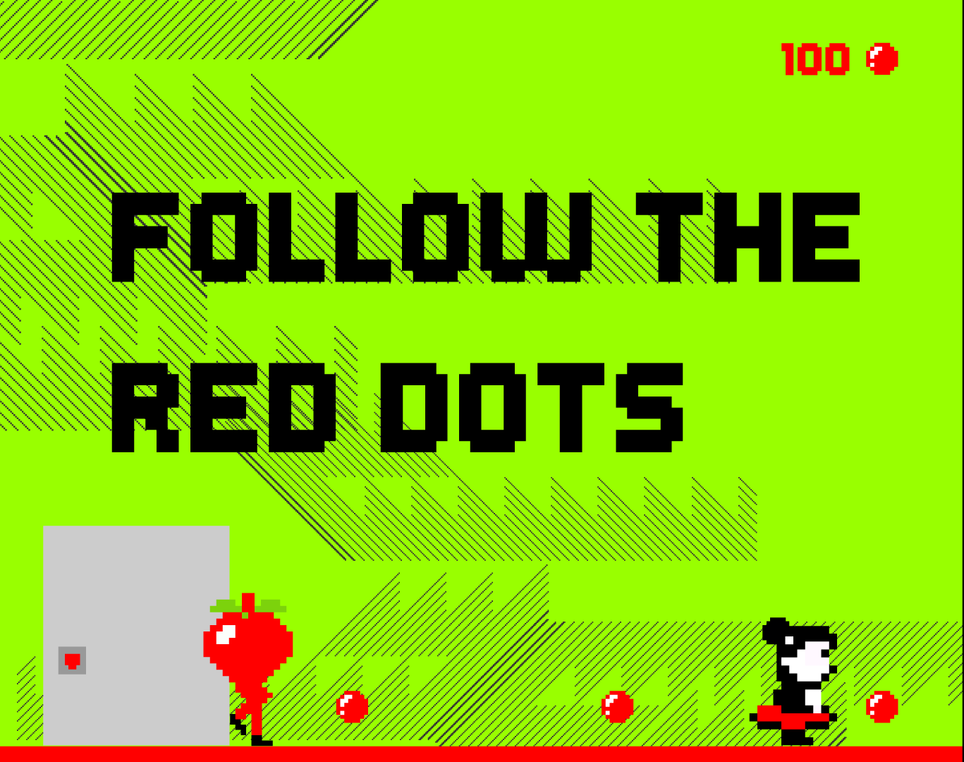 Follow the Red Dots